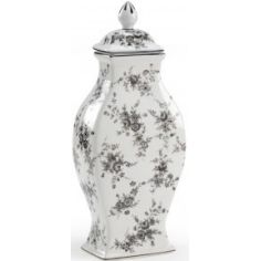 Decorative Accessories Curvy Porcelain Pot