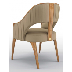 Dining Chairs Elegant Tavern Taupe Dining Armchair 2