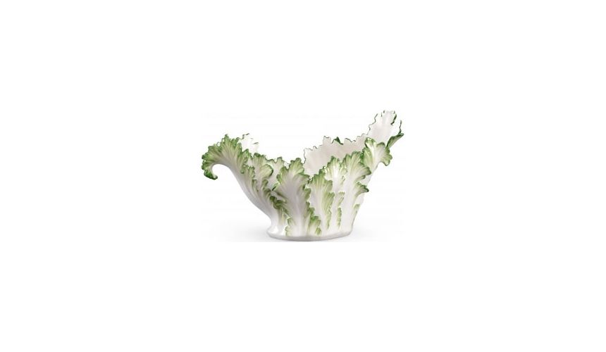 Decorative Accessories Leafy Accanthus Ceramic Bowl