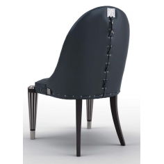 Dining Chairs Elegant Blue Comet Dining Chair 2