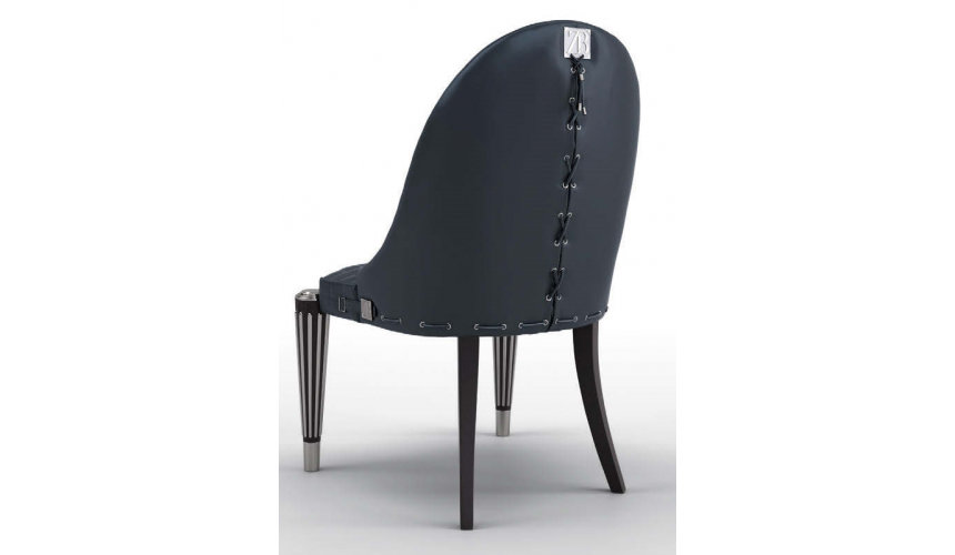 Dining Chairs Elegant Blue Comet Dining Chair