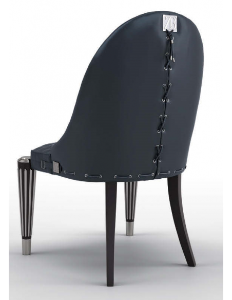 Dining Chairs Elegant Blue Comet Dining Chair