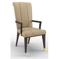 Dining Chairs High End Manchester Tan Dining Armchair