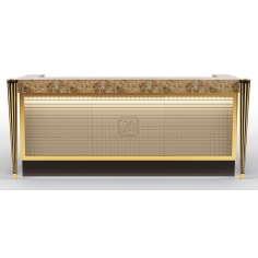 Upscale Bar Furniture Elegant Luxury in the Dark Bar Counter