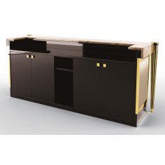 Upscale Bar Furniture Elegant Luxury in the Dark Bar Counter 2