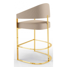 Unique Counter & Bar Stools High End Golden Path Bar Stool 2