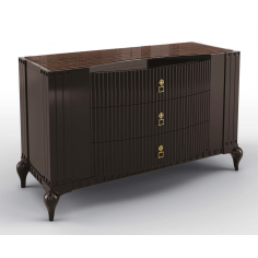 Chest of Drawers Deluxe Vanilla Bean and Carob Chest Of Drawers
