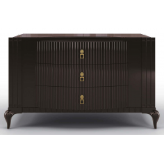 Chest of Drawers Deluxe Vanilla Bean and Carob Chest Of Drawers 2