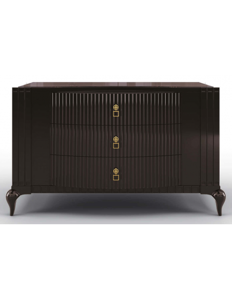Chest of Drawers Deluxe Vanilla Bean and Carob Chest Of Drawers