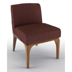 Dining Chairs Deluxe Hidden Ruby Accent Chair