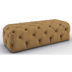 SETTEES, CHAISE, BENCHES Luxurious Toffee and Caramel Bench 2