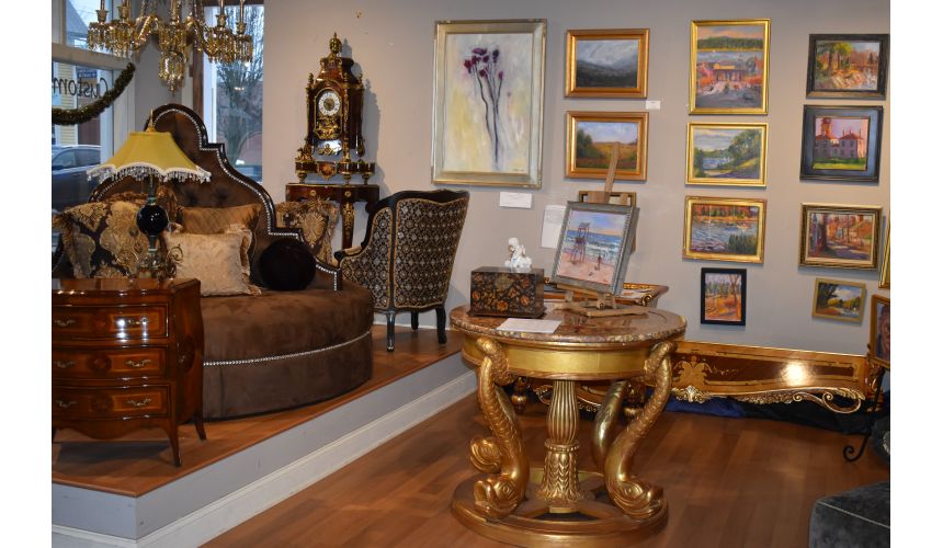 Luxury Leather & Upholstered Furniture Arabian jewel accent chairs 22