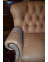 MOTION SEATING - Recliners, Swivels, Rockers Leather and Gator Hide Churchill Tufted Recliner Chair 6622