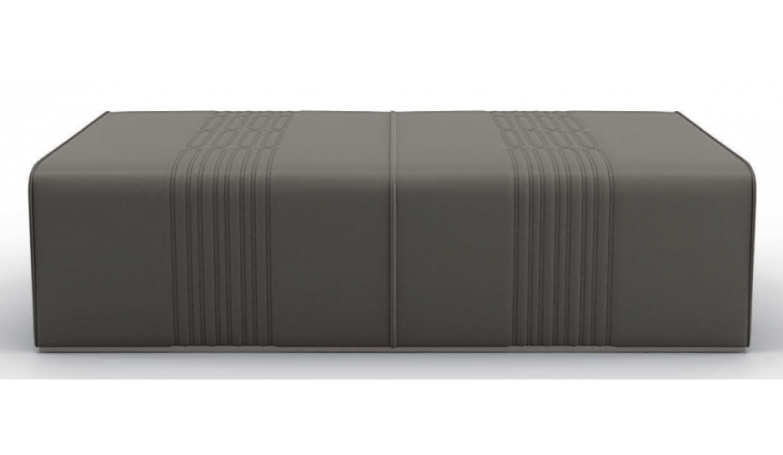 SETTEES, CHAISE, BENCHES Gorgeous Strokes of Graphite Bench