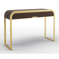 Console & Sofa Tables Deluxe Stone Hearth Console