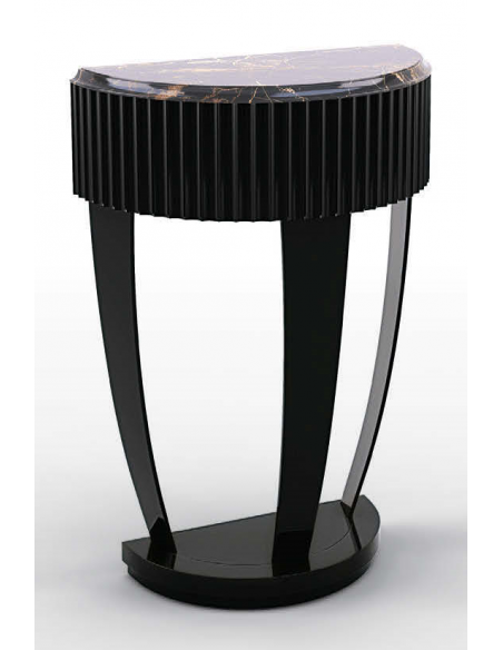 Console & Sofa Tables Luxurious Tricorn Black Console