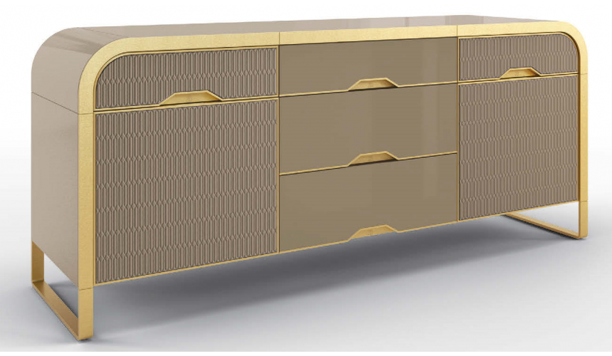 Breakfronts & China Cabinets Stunning Hot Springs Sideboard