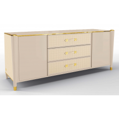 Breakfronts & China Cabinets Luxurious Poetic Rose Sideboard