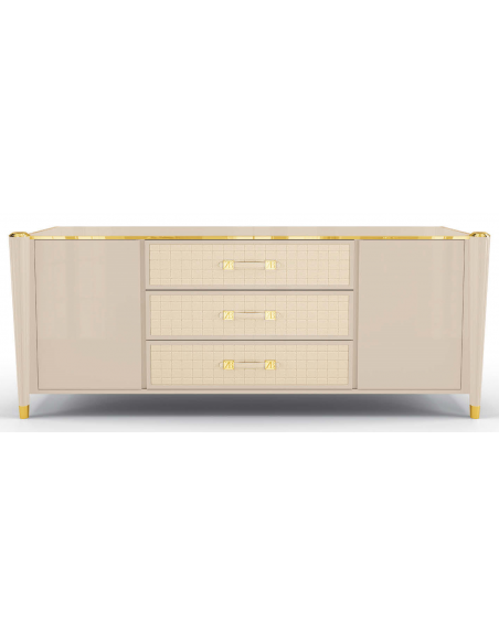 Breakfronts & China Cabinets Luxurious Poetic Rose Sideboard