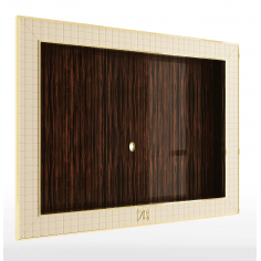 Entertainment Centers, TV Consoles, Pop Ups Elegant Sea Salt and Coconuts TV Frame