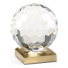 Decorative Accessories Hand Cut Crystal Ball Decorative Piece