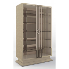 Display Cabinets and Armories Gorgeous Rain on the Sidewalk Display Cabinet