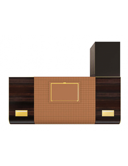 Executive Desks Gorgeous Butterscotch and Coco Desk