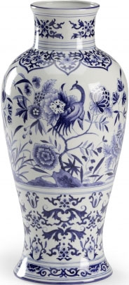 Decorative Accessories Chelsea House Blue Flower Urn