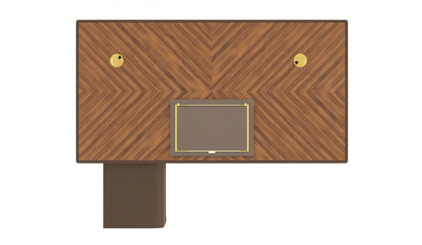 Executive Desks Sleek and Sophisticated Writer's Dream Square Desk + Return Desk