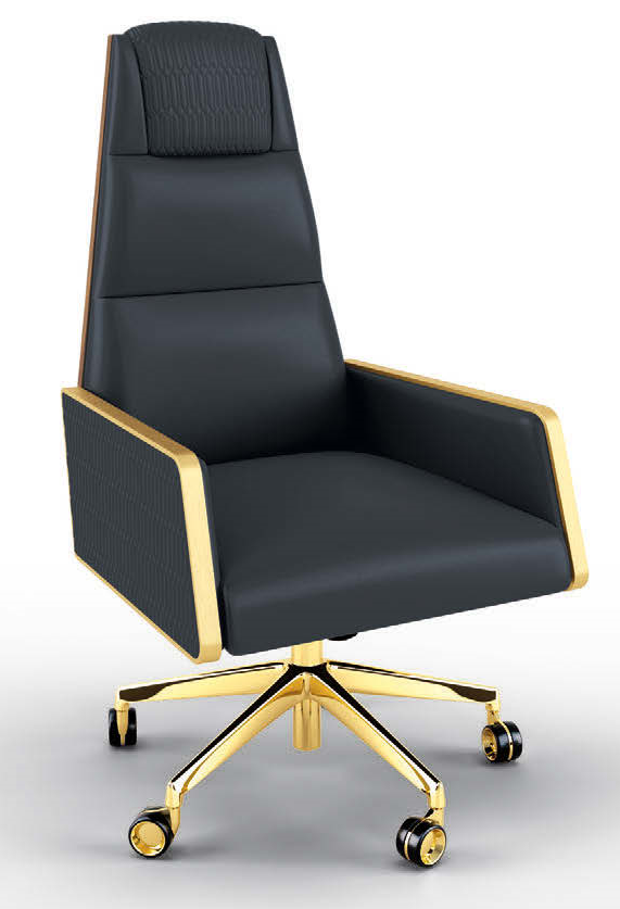 Office Chairs High End Refined Obsidian Office Chair