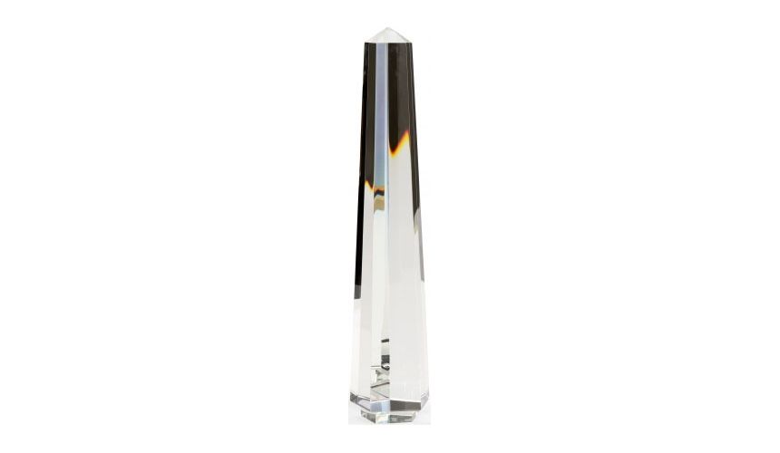 Decorative Accessories Clear Lead Crystal Column