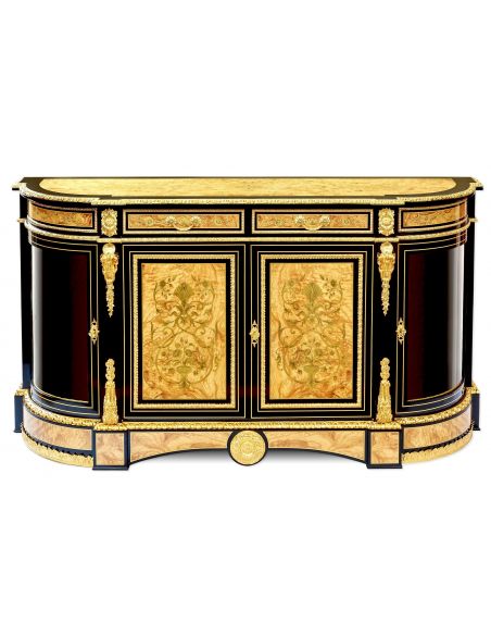 Dining Tables High end dining table. King Louis Collection Boulle marquetry work.