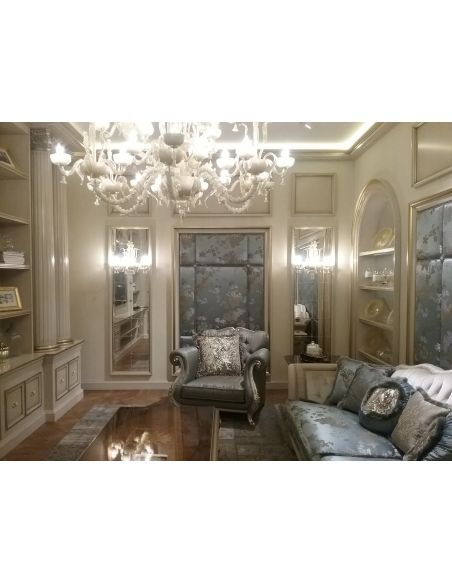 Luxury Leather & Upholstered Furniture Fine fabrics highlight this extraordinary hand made luxury sofa.