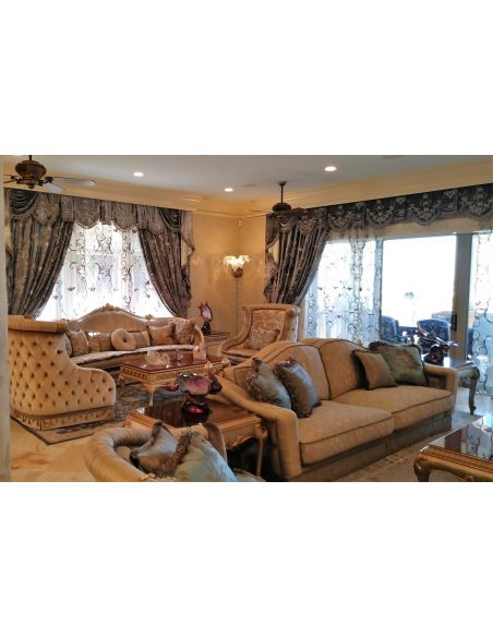 SOFA, COUCH & LOVESEAT Furniture Masterpiece sofa from our Golden Dolphin Collection