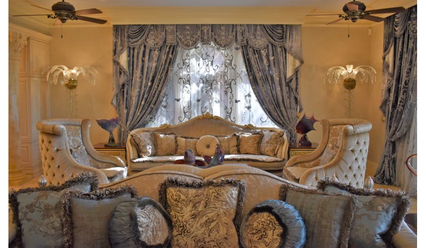 Luxury Leather & Upholstered Furniture Furniture Masterpiece Collection, chair