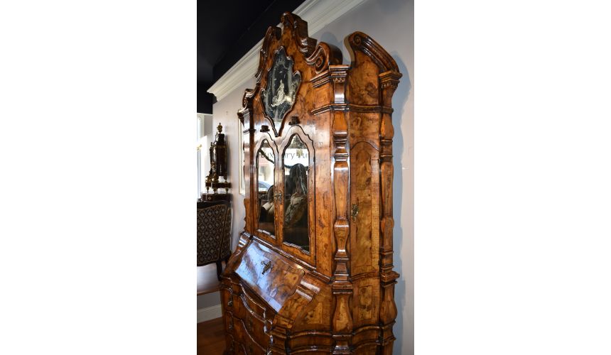 Showroom Items  Venetian Secretary Desk With Cabinet.