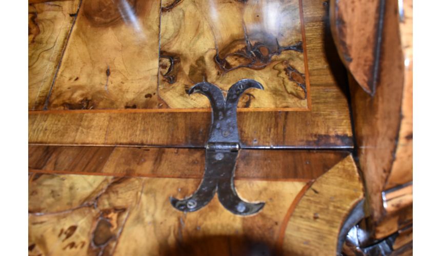 Showroom Items  Venetian Secretary Desk With Cabinet.