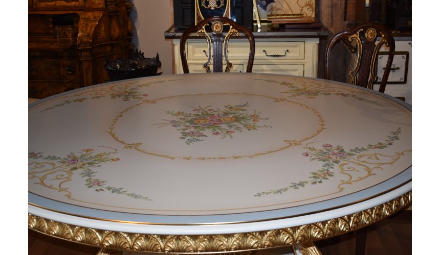 Handmade Italian Luxury Furniture Perfect formal dining set for an exceptional dining room