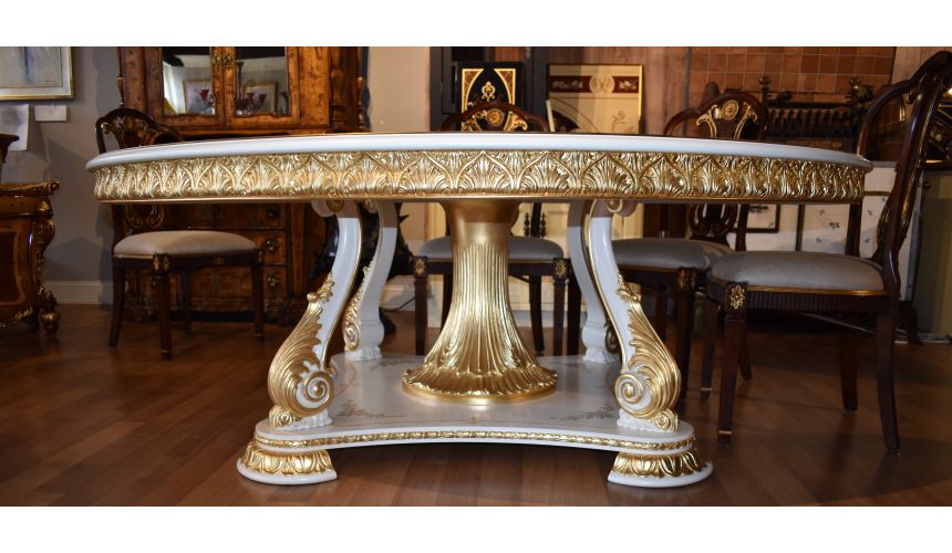 Handmade Italian Luxury Furniture Perfect formal dining set for an exceptional dining room
