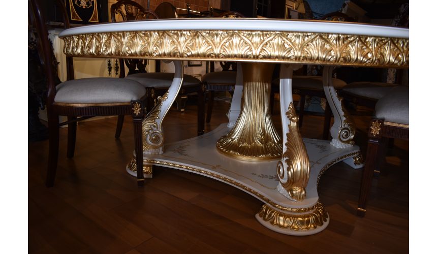 Handmade Italian Luxury Furniture Perfect formal dining set for an exceptional dining room