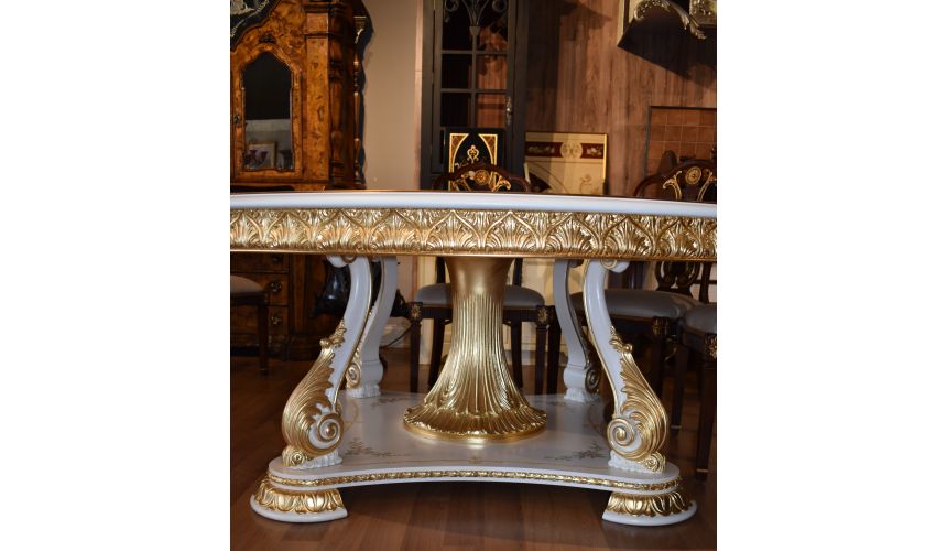 Handmade Italian Luxury Furniture Perfect formal dining set for an exceptional dining room
