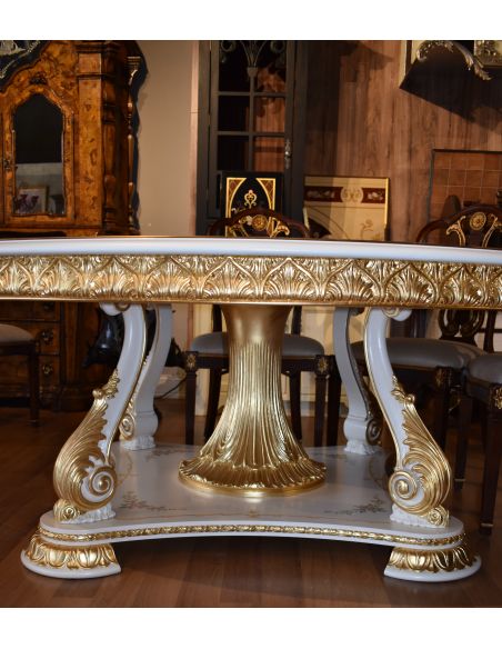 Handmade Italian Luxury Furniture Perfect formal dining set for an exceptional dining room
