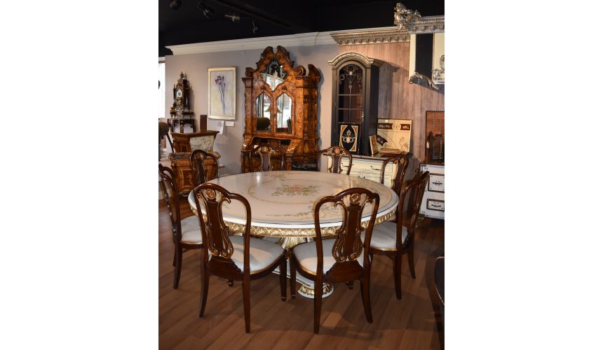 Handmade Italian Luxury Furniture Perfect formal dining set for an exceptional dining room