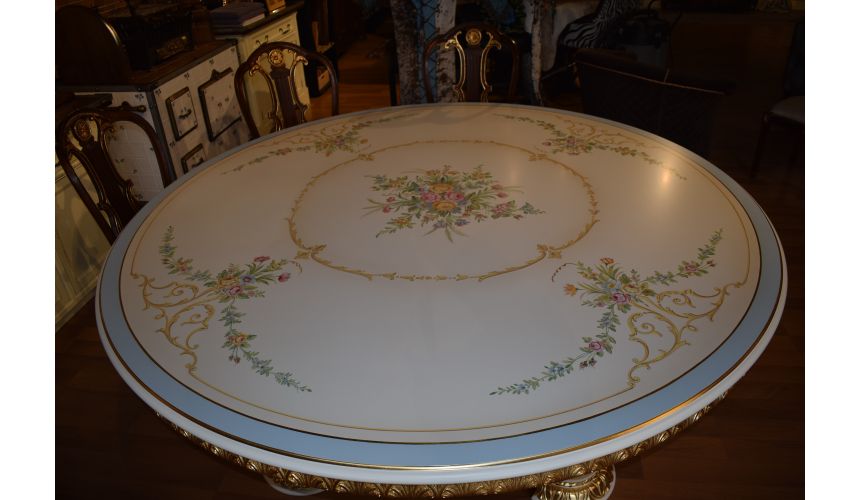 Handmade Italian Luxury Furniture Perfect formal dining set for an exceptional dining room