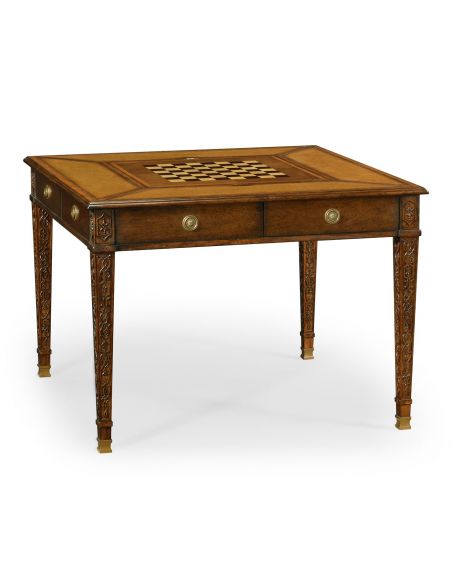 Decorative Accessories Luxurious Home Accents Leather Game Table