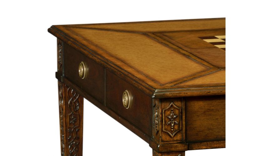 Decorative Accessories Luxurious Home Accents Leather Game Table