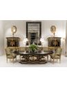 Dining Tables Luxurious Golden Space and Lightning Dining Table from our furniture showpiece collection.