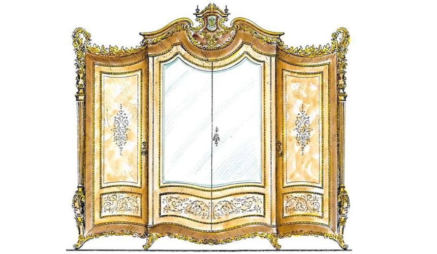 LUXURY BEDROOM FURNITURE European Bedroom Sets