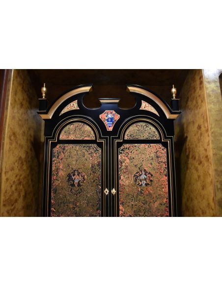 Executive Desks Luxury secretary desk with cabinet. King Louis Collection