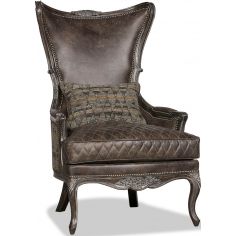 CHAIRS, Leather, Upholstered, Accent High End Rocks of the Stream Accent Chair
